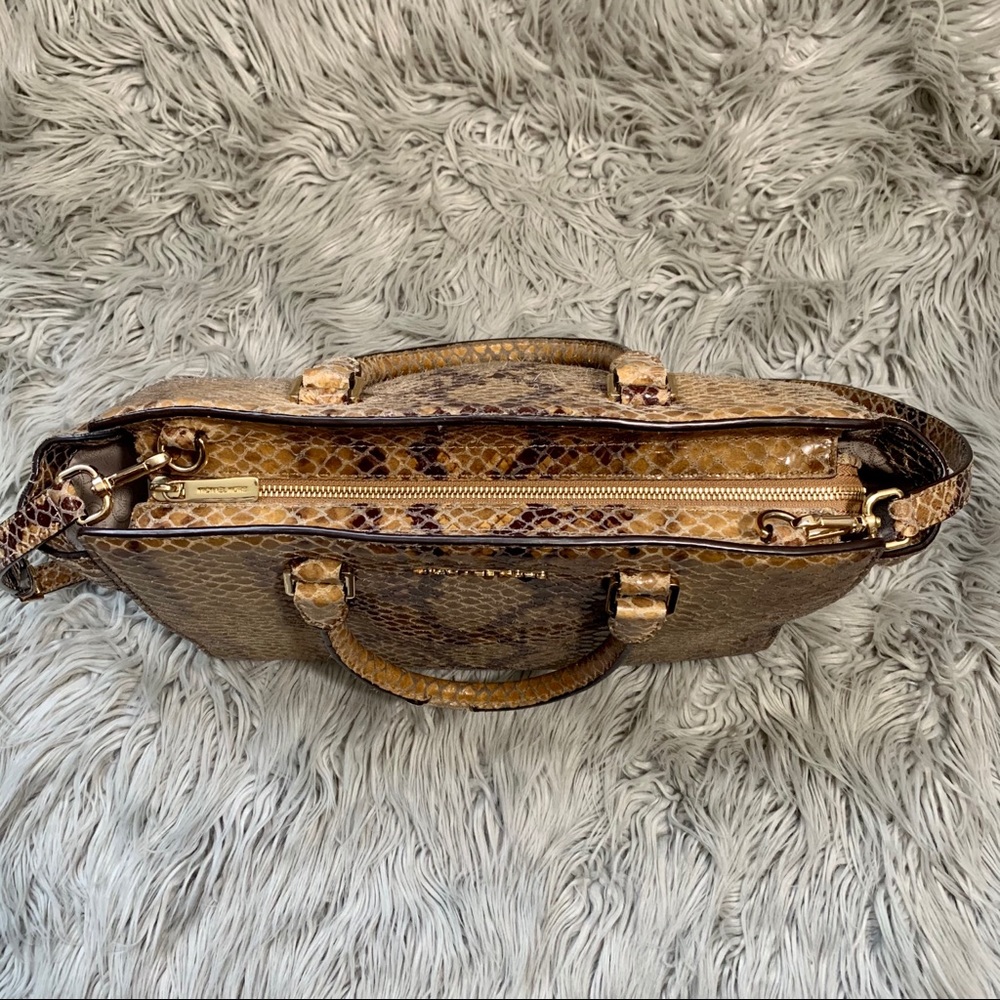 Michael Kors Selma Python Satchel - image 2